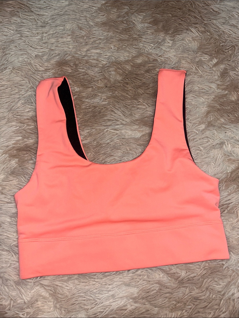 Fabletics Coral Scoop Neck Sports Bra - Reversible!